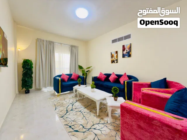 F1/غرفة وصالة منطقة النعيمية ايجار شهري مفروش وشامل الفواتير بناية جديدة والشقة ثاني ساكن