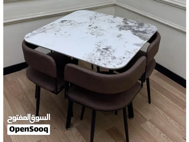 ميز طعام شطرنج 4 كرسي