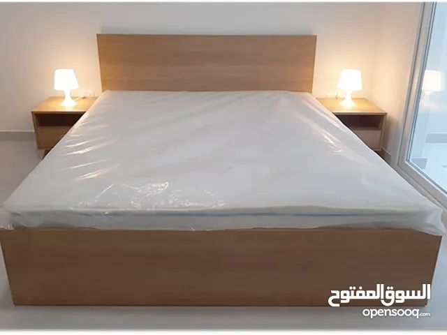 Wooden Double Bed Frame (Without Mattress)