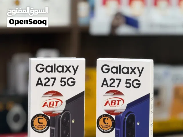 جالاكسي A27 5G ذاكره 256 جيجا 8 رام الجديد متوفر الان