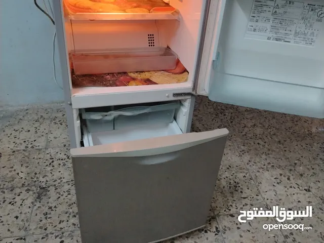 ثلاجة مكتب ناشونال طابقين مستعمل صناعة ياباني على الفحص الكامل