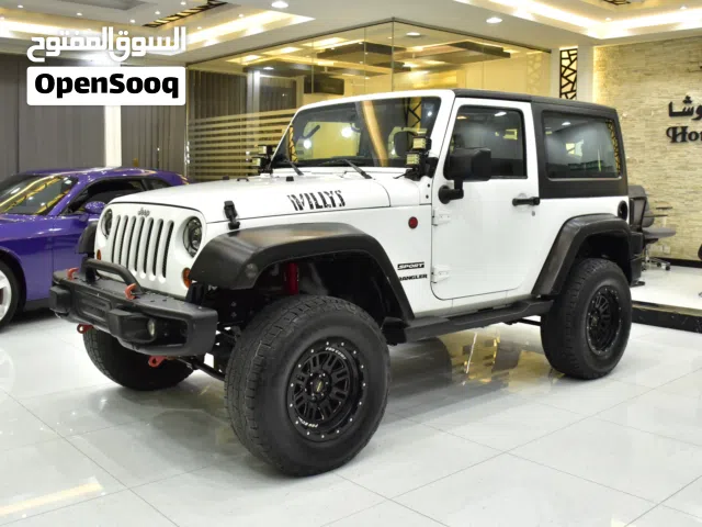 Jeep Wrangler Sport ( 2012 Model ) in White Color GCC Specs