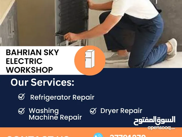 Washing machine repair refrigerator repair and Drayer repair