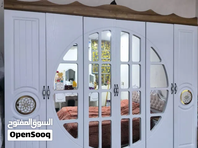 غرفه نوم  شبابيه للبيع لون ابيض 8 قطع