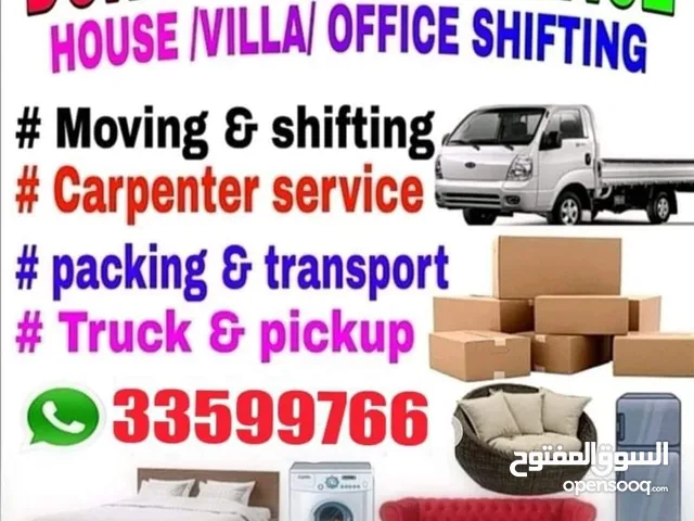Carpenter / Furniture Remove & Fixing / Movers And Packers anywhere Qatar