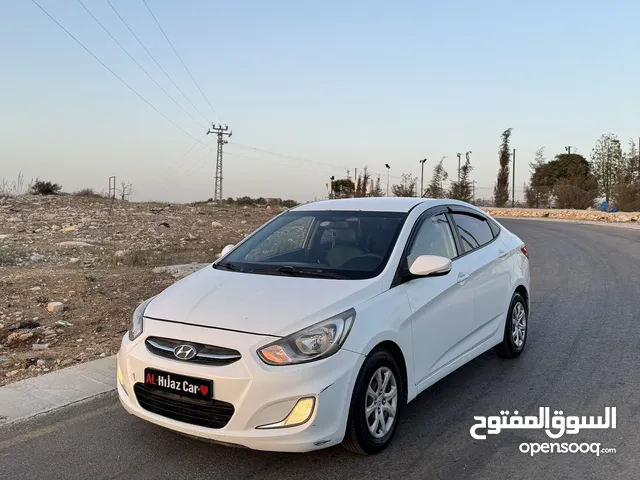 هونداي اكسنت 2014/13 اوتومات اربعة غيار كورية بسعر مميز اصل برايڤت