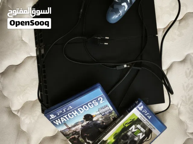playstation 4. 500gb.  مع جهاز تحكم واحد
