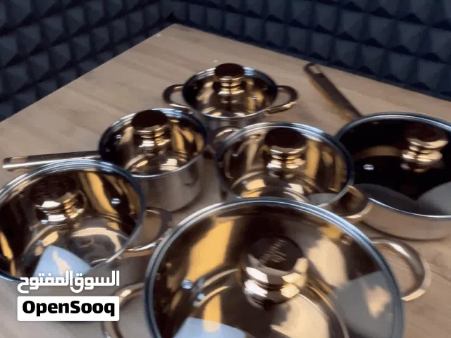 طقم قدوره وطاوات ستانلس ستيل
