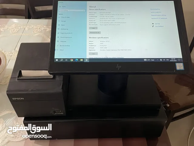 كمبيوتر hp كاشير لنقاط البيع
