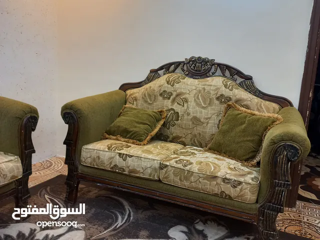 مفروشات طقم كنب للبيع خشب زان للتواصل