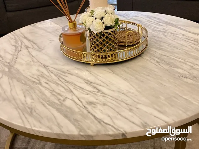 طاولات رخام ماربل نوعية ممتازة شبه جديد