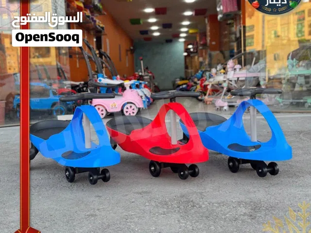 سيارة دفع قدم تناسب عمر من 2 الي 9 سنوات حجم جامبو من المصنع مباشره