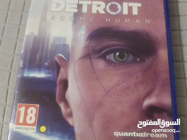 أسطوانة لعبة Detroit: Become Human مدبلجة عربي ps4 بدون خدش واحد