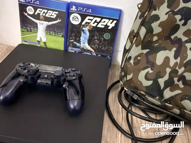 للبيع بلستيشن 4 مستعمل مع الوايرات والقير والعاب 2
