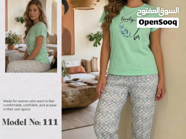 استمتعي بلمة العيلة وأوقات الاسترخاء بأجمل كوليكشن بيجامات قطنية وارخص اسعار