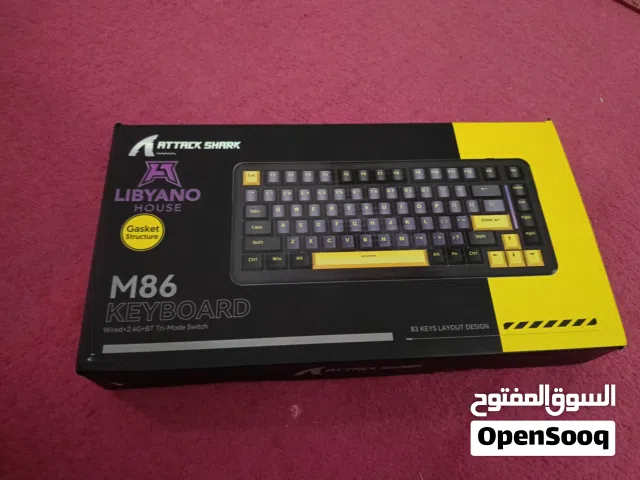 كيبورد Attack shark M86