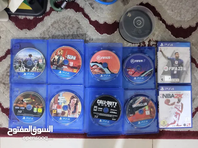 10 PS4 Games For Sale - All original - (Fifa 23,RDR2,NBA2K21 and more!)