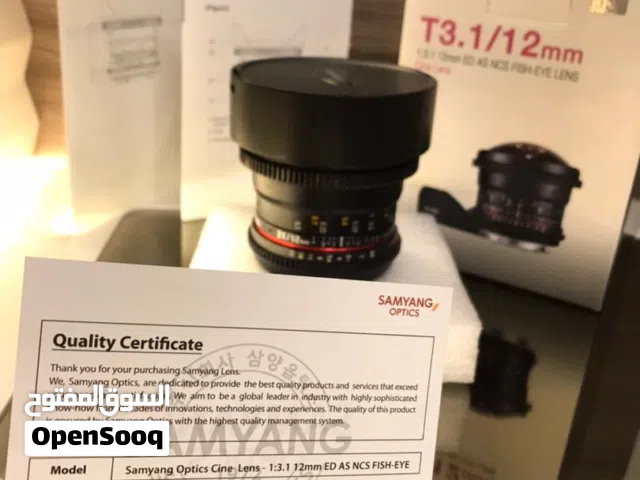 عدسة تصوير احترافيه سينمائية للمحترفين