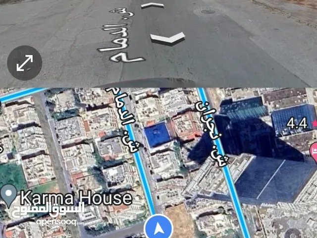 ارض للبيع عمان ام اذينه قرب ابراج السادس مساحه852 م سكن..ب... على شارع 16متر
