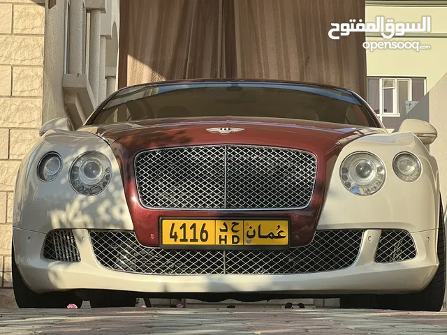 Bentley continental GT in custom dual paint only one in Oman in this color