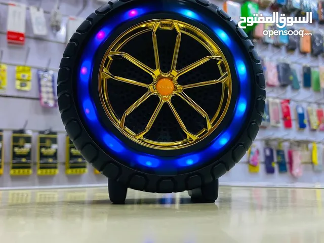 سبيكر على شكل إطار سيارة