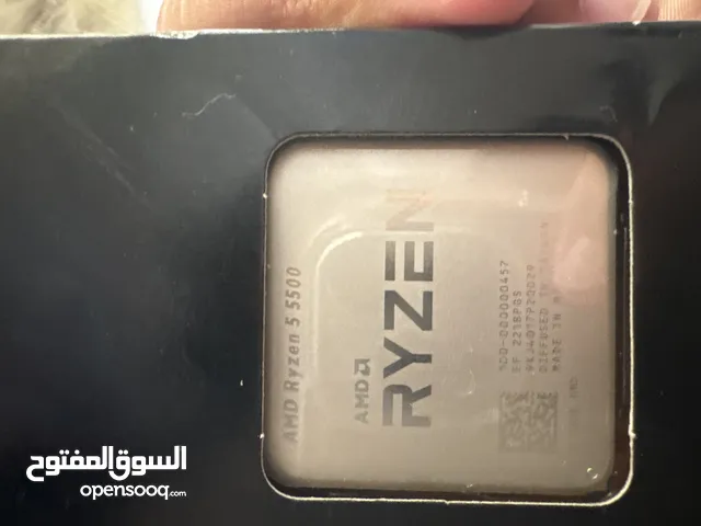 معالج رايزن r5 5500 جديد غير مستخدم ابدا للبيع