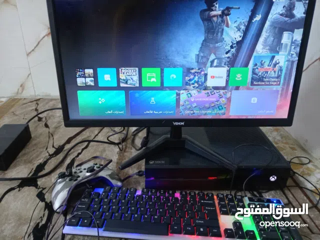 Xbox One fat 500g مع شاشة venom 1080q 60Hz