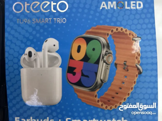 Smart watch with Bluetooth headphones ساعة ذكية مع سماعة بلوتوث