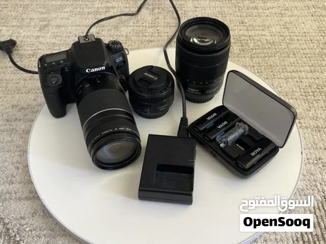 كاميرا Canon 77d مع مجموعة عدسات