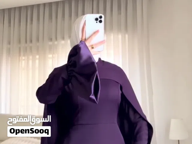 فستان قطعتين كم بڤ كلوش