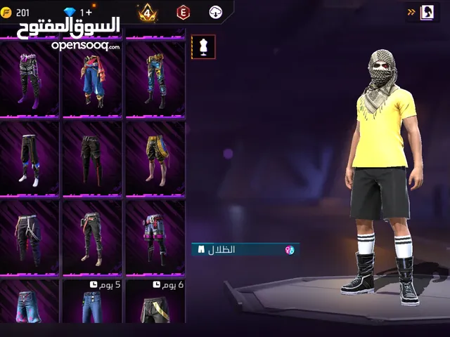 Free Fire Accounts and Characters for Sale in Tripoli