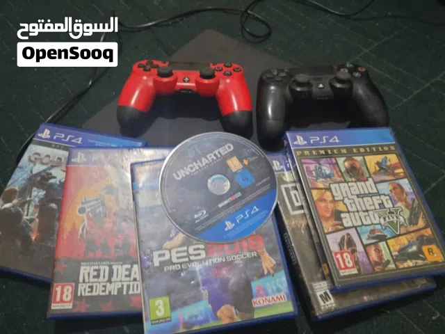 بلاستيشن 4 سلم نظيف قابل للتهكير مع 6 العاب ولعبه فورنر 2 محمله ب 370 قابل للتفاوض