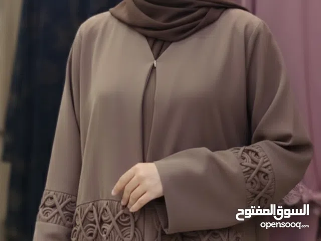 Elegant Beige color Elegant brown abaya with beauEmbroidered Abaya – Modest Everyday & Occasion Wear