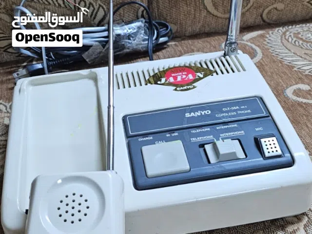 هاتف ثابت لاسلكي قديم ونادر جاباني