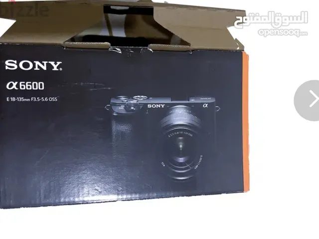 Sony Alpha A6600 with sony 18-135mm and Sigma 35mm f1.4 rarely used