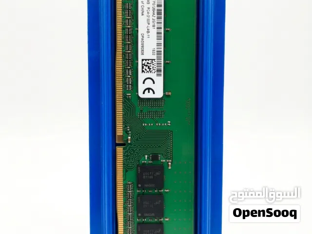 رام(RAM) الماركة:micron الموديل DDDR4 السعة:4G