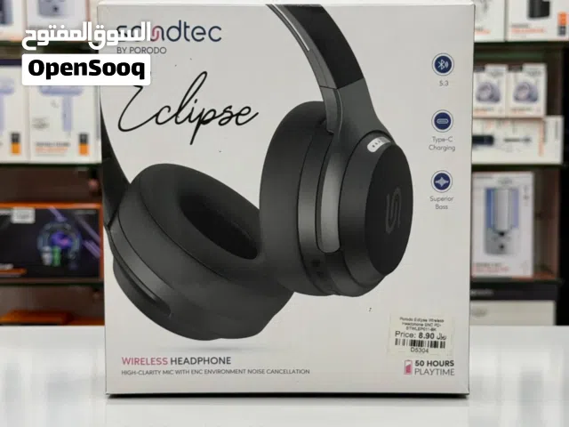 Porodo Soundtec Eclipse Wireless Over-Ear Headphone