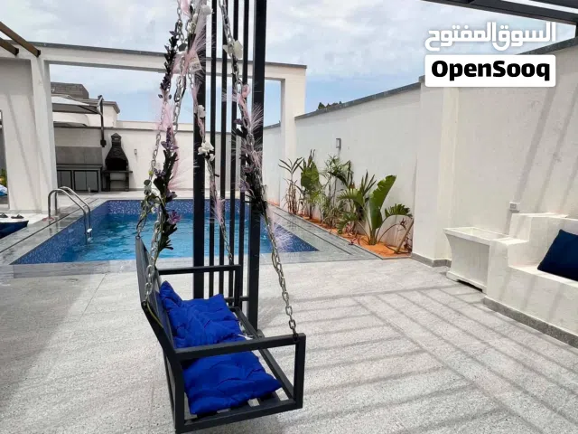 استراحة في وادي الربيع جاهزة  للبيع مساحة الارض350 والبناء 132