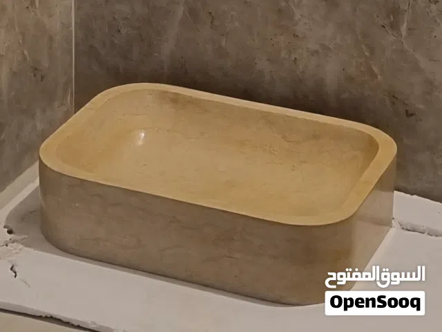 حوض مغسلة حجر طبيعي