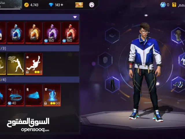 Free Fire Accounts and Characters for Sale in North Sinai