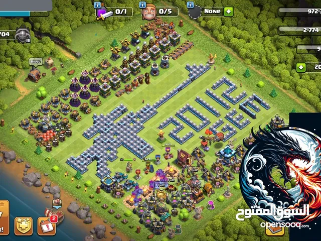 Clash Of Clans TH-13 LEVEL 188 Fast delivery(5min)(20112 GEM)(13جواهر 20112تاون)