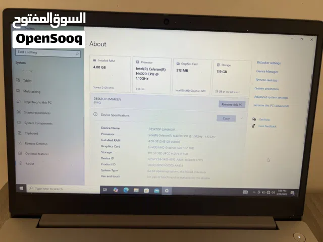 Windows Lenovo  Computers  for sale  in Madaba