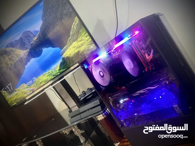 كمبيوتر مكتبي جيمينج PC Gaming للالعاب والتصاميم الهندسية