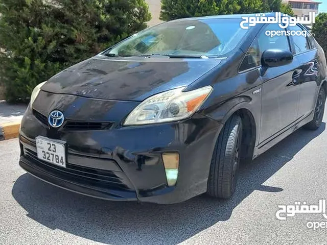 تويوتا بريوس لون اسود ملوكي 2014 فحص 3 جيد بسعر مغري قابل للبدل