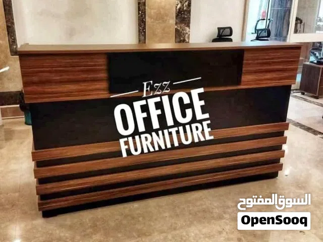كاونتر استقبال مودرن خشب mdf إسباني مستورد
