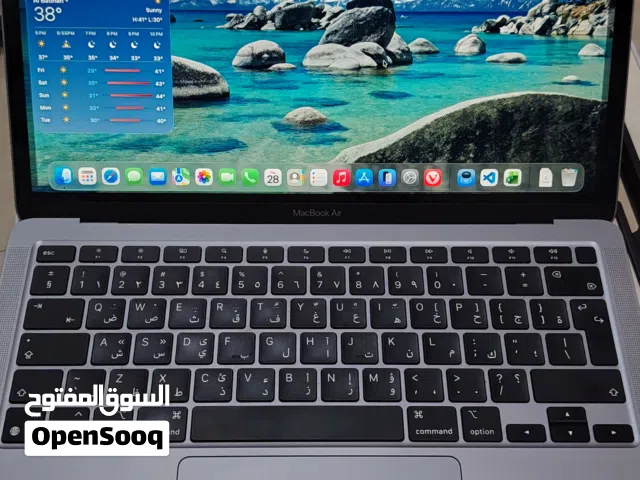 MacBook Air M1 (Apple Silicon) Excellent Condition  8GB RAM / 256GB SSD  84% Battery Health
