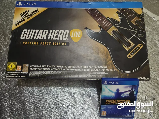للبيع جيتار Guitar Hero Live خاص ب PS4