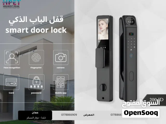 قفل الباب الذكي يدعم الكاميرا والفيديو دعم تطبيق على الهاتف المحمول Smart door lock tuya