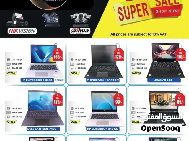 mixed  laptops