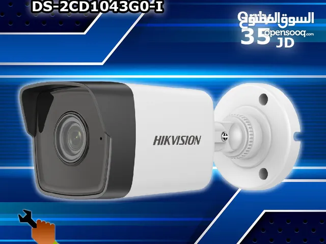 كاميرا خارجي  Hikvision IP 4MP موديل DS-2CD1043G0-I بتقنية PoE